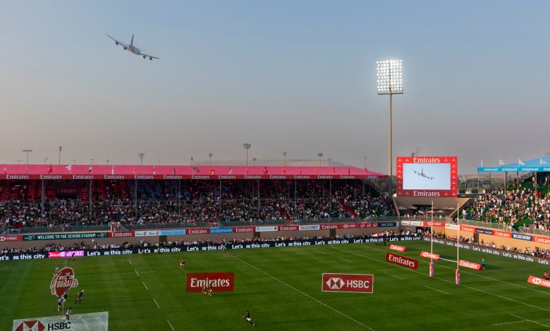 Emirates Rugby 7s held on Saturday, 29 November, 2025 at The 7s Stadium, Dubai, United Arab Emirates